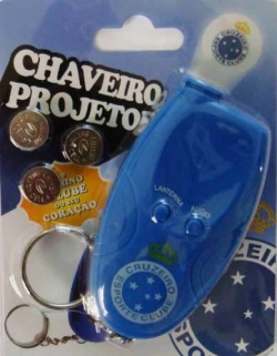 Chaveiro Projetor Musical Cruzeiro