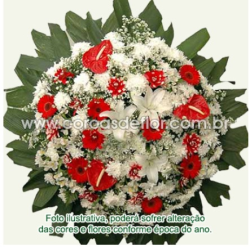 Entregas de Coroas de flores Velório do Cemitério da Saudade em BH