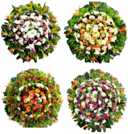 Coroas de flores velórios e Cemitério Belo Horizonte entregas coroas em BH floricultura BH 