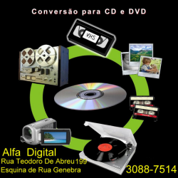 conversão filmes musicas dvd cd