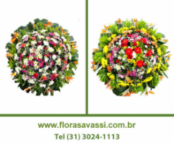 Belo Horizonte Coroa coroas de flores entrega velório cemitério BH