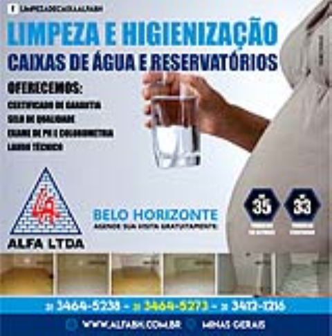 Desinfecção e manutenção de caixa água para a qualidade da água.