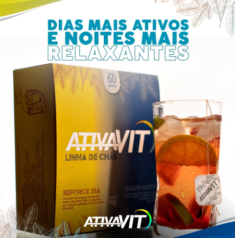 AtivaVit - Loja de Chás e Suplementos