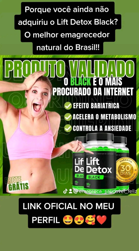 Lift detox Black