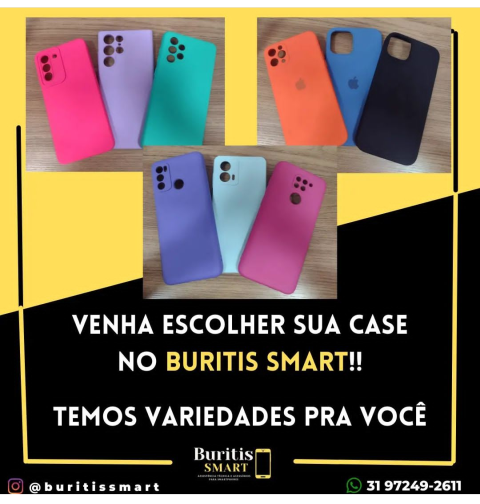 Combo case e película 10% off!